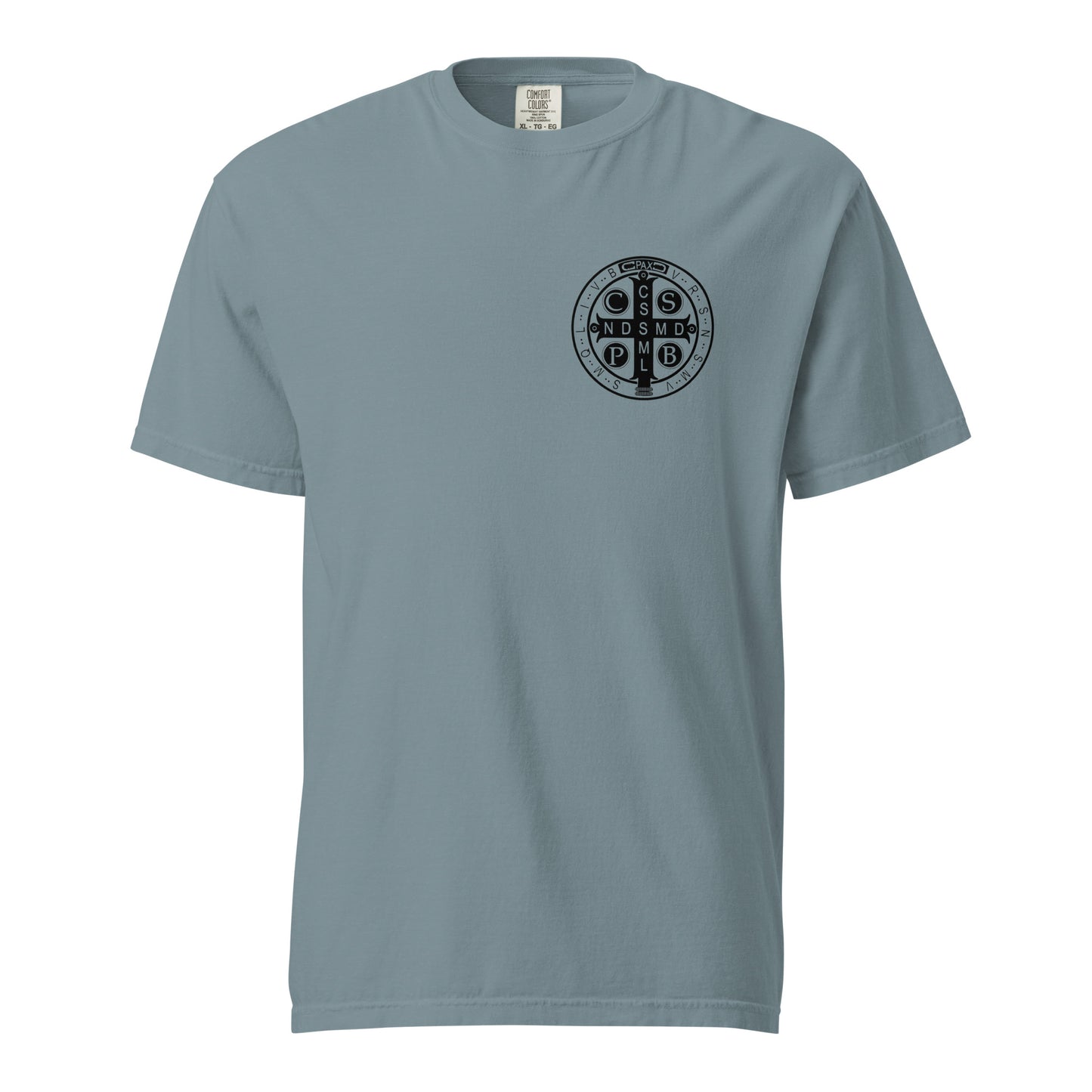 Benedictine Cross - Unisex garment-dyed heavyweight t-shirt