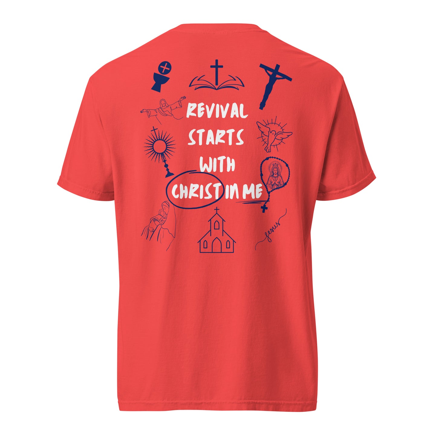 REVIVAL - Christ in Me - heavyweight t-shirt (unisex)