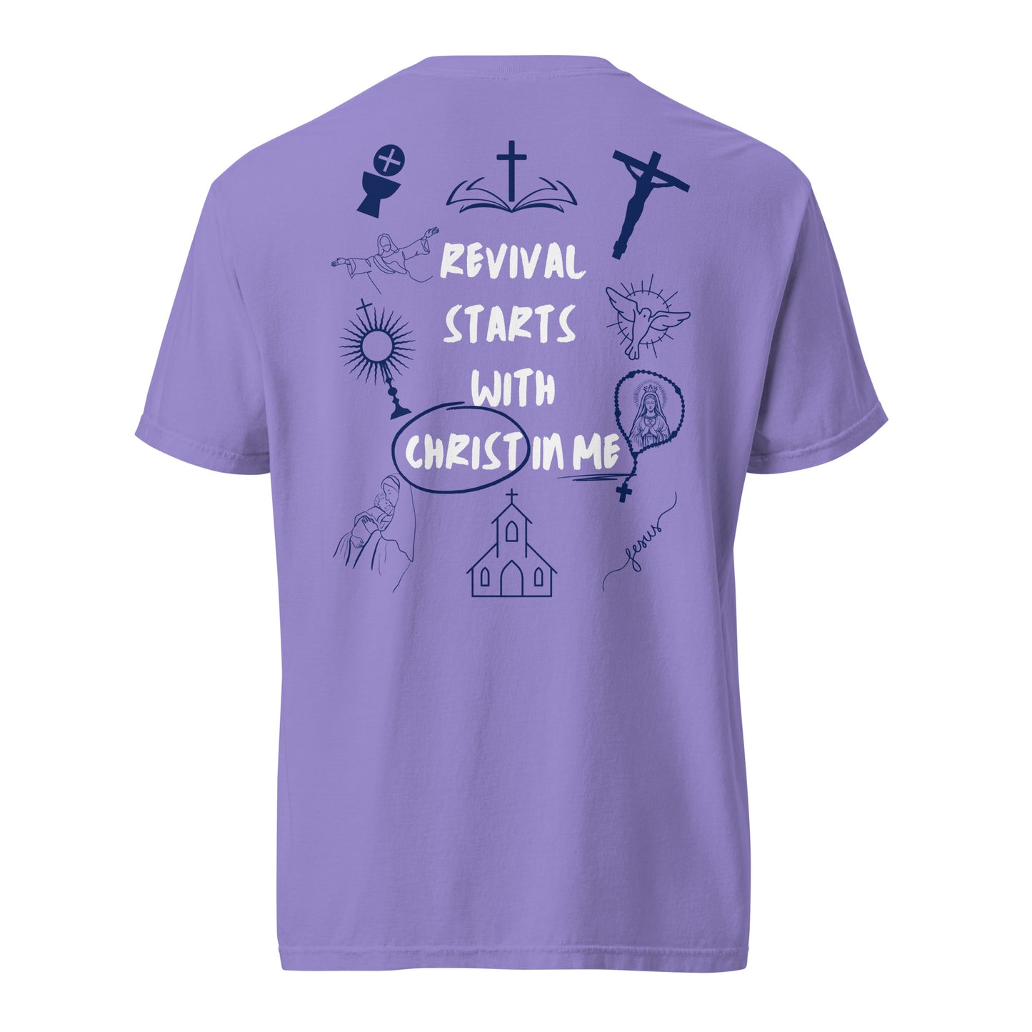 REVIVAL - Christ in Me - heavyweight t-shirt (unisex)