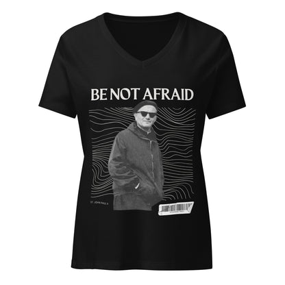 JP II - Do Not Be Afraid - Women’s relaxed v-neck t-shirt