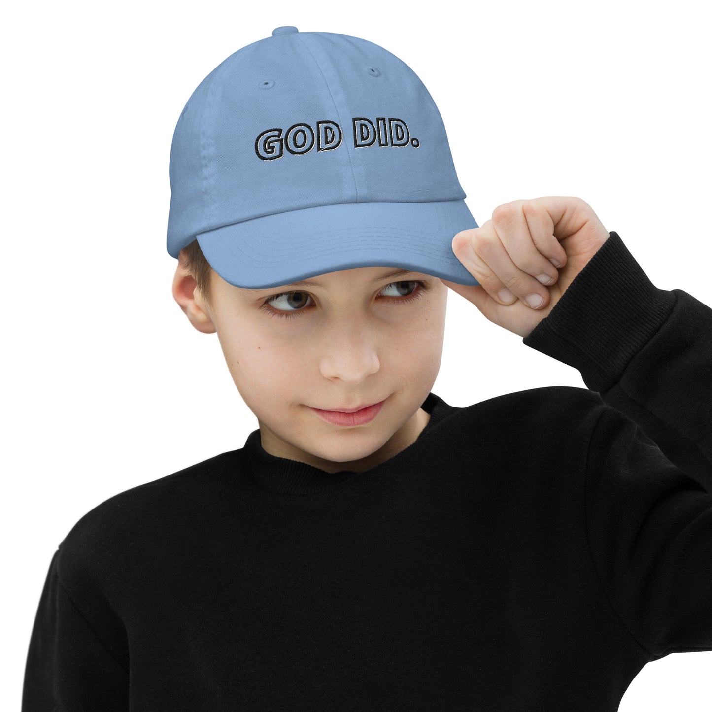 God DID - Youth baseball cap