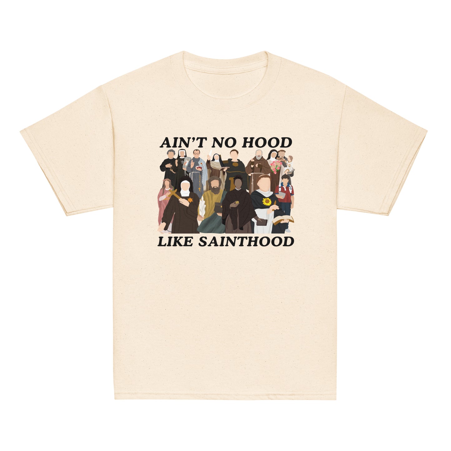 Sainthood - Aint no hood - Youth classic tee