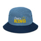 Christ is King! Denim bucket hat