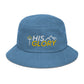 His Glory - 3.0 - NEW - Denim bucket hat