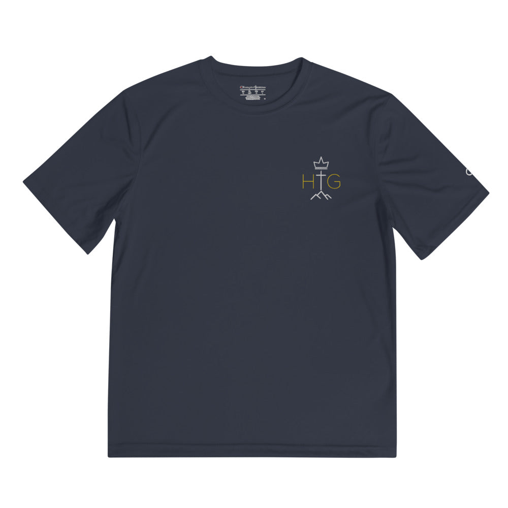 His Glory Official Logo - Champion Performance T-Shirt