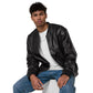 All My Hope is in Jesus - Leather Bomber Jacket