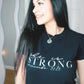 She is Strong - Short-Sleeve Unisex T-Shirt - Black, Navy, Gray