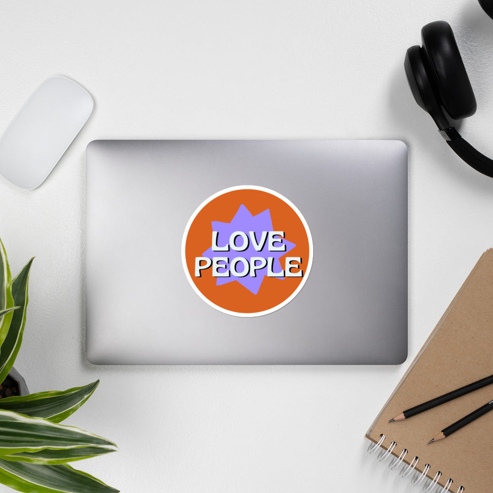 Love people - Bubble-free stickers