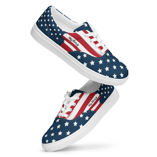 His Glory - USA - Men’s lace-up canvas shoes