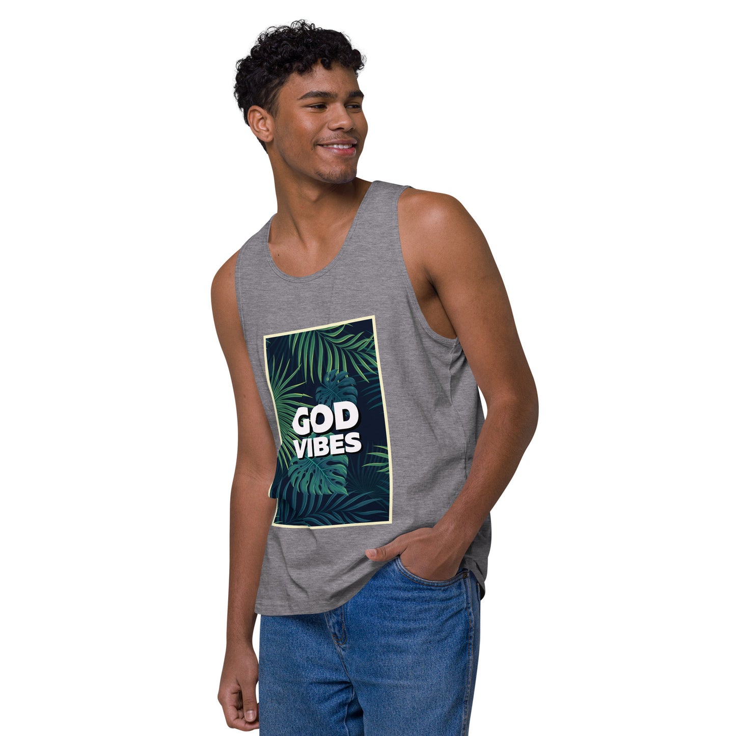 God Vibes - Men’s premium tank top