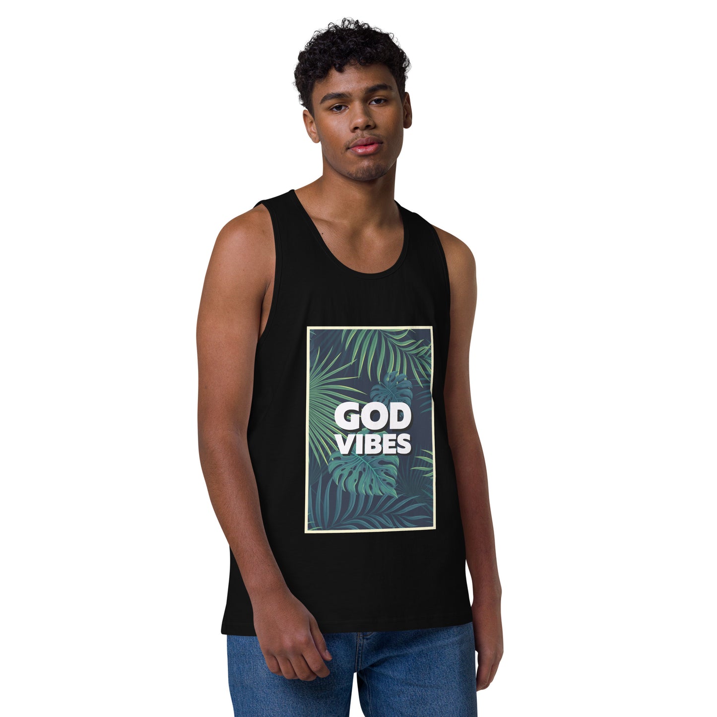God Vibes - Men’s premium tank top