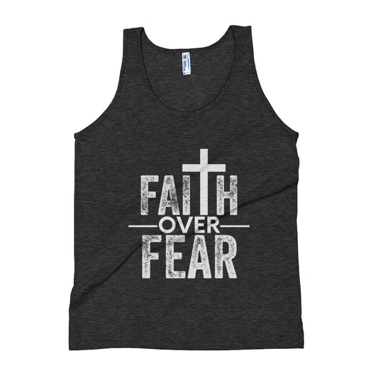 FAITH OVER FEAR 2.0 - Unisex Tank Top