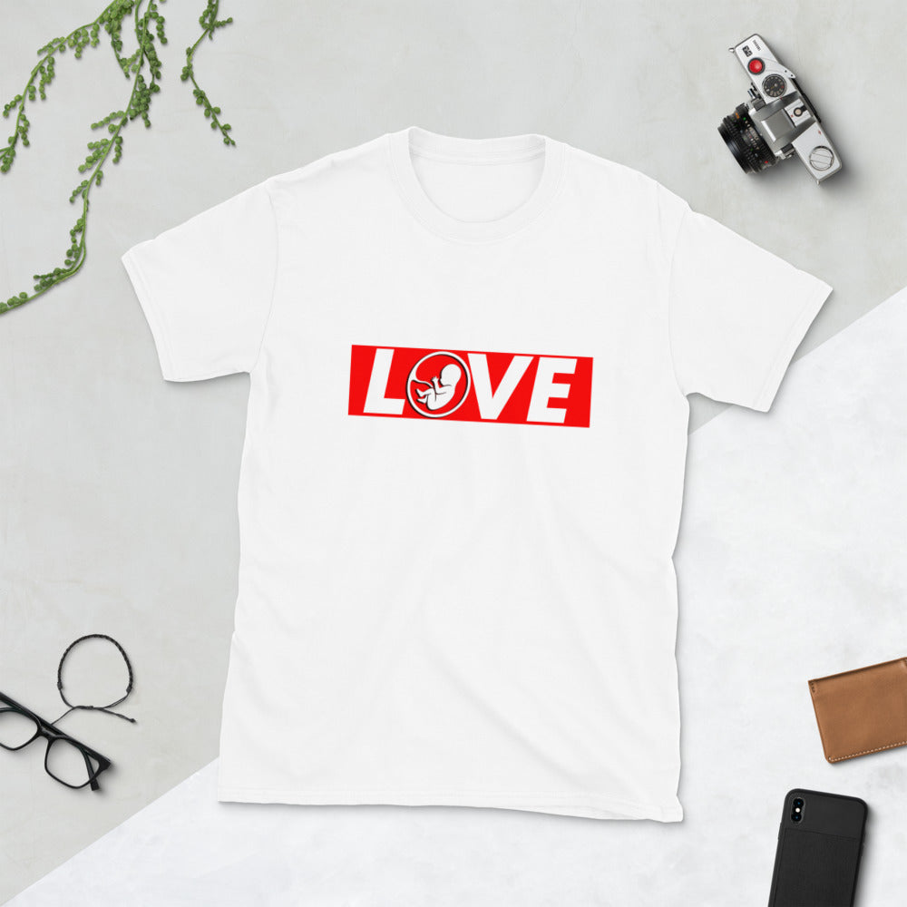 LOVE - AMB - Short-Sleeve Unisex T-Shirt