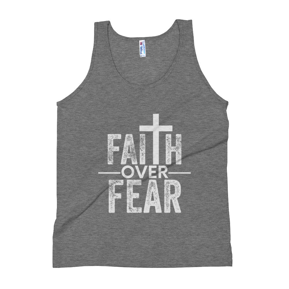 FAITH OVER FEAR 2.0 - Unisex Tank Top