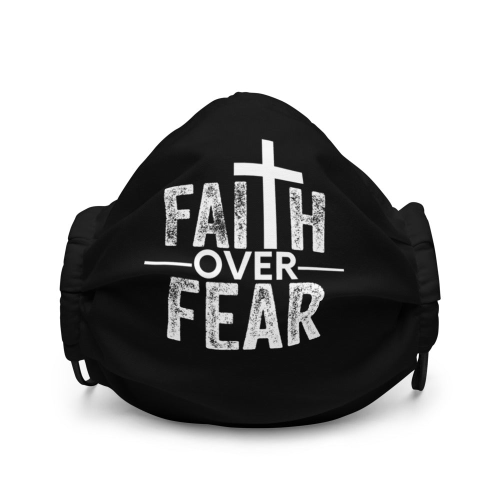 Faith Over Fear - Face mask