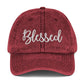 Blessed - Vintage Cotton Twill Cap