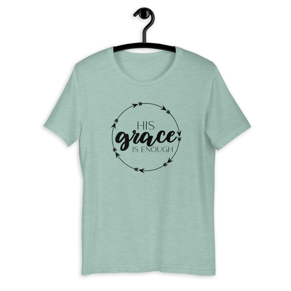 His Grace is Enough - Short-Sleeve Women's T-Shirt