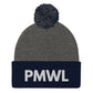 Pray More Worry Less - PMWL - Pom-Pom Beanie