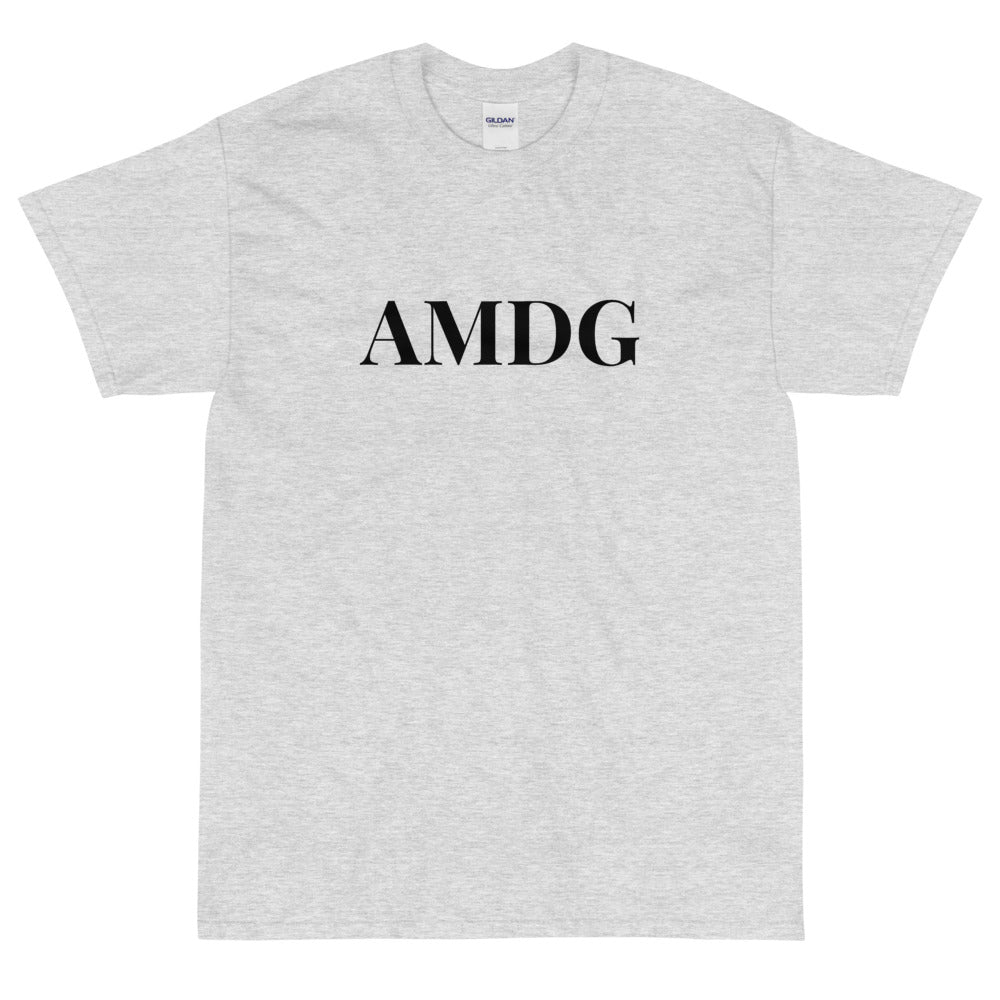 AMDG - Short Sleeve T-Shirt - BLK