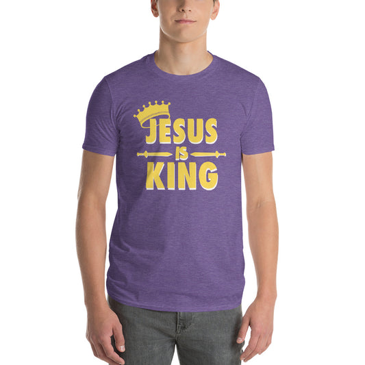 Jesus is KING - Short-Sleeve T-Shirt