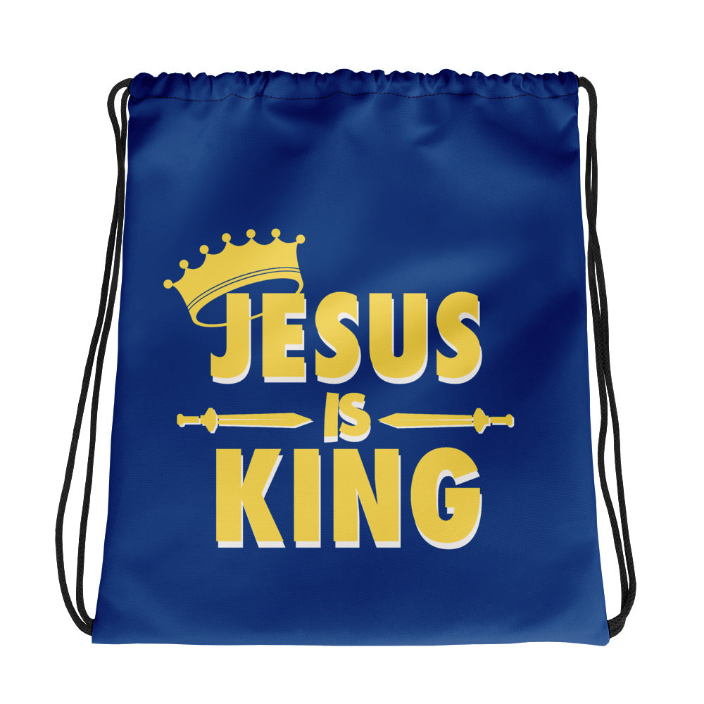 Jesus is KING - Drawstring bag