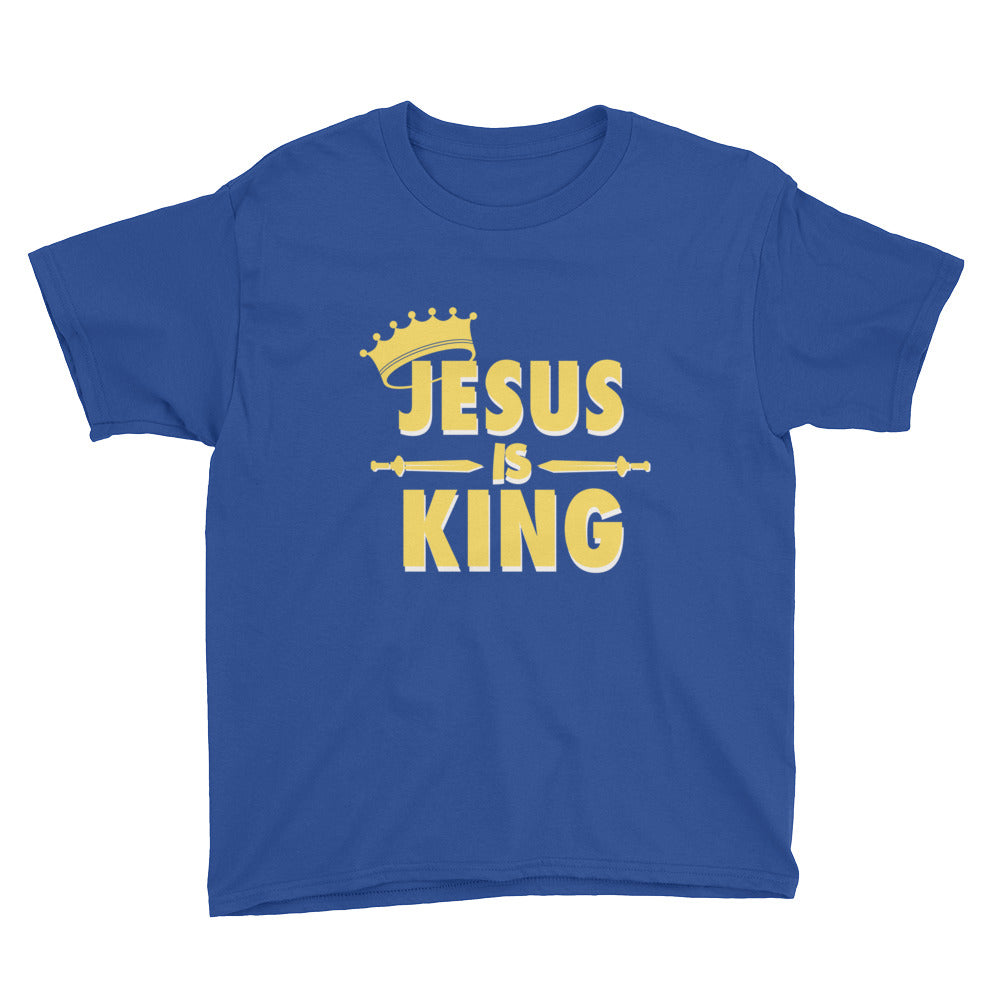 Jesus is King - Youth Short Sleeve T-Shirt