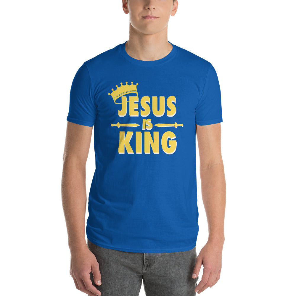 Jesus is KING - Short-Sleeve T-Shirt