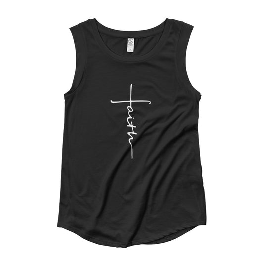 Faith - Ladies’ Cap Sleeve T-Shirt