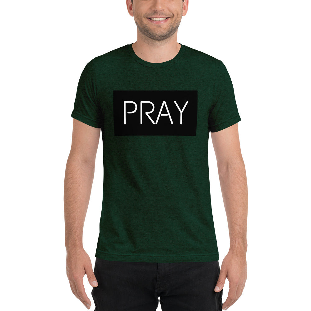 Pray! Short sleeve t-shirt