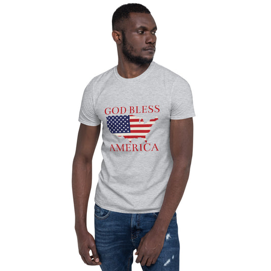 God Bless America - Short-Sleeve Unisex T-Shirt