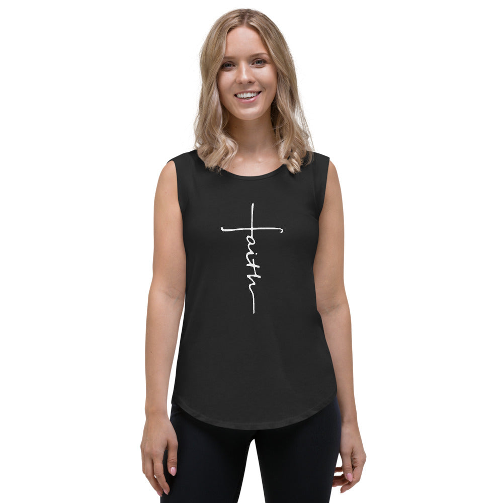 Faith - Ladies’ Cap Sleeve T-Shirt