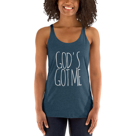 God's Got Me! Women's Racerback Tank