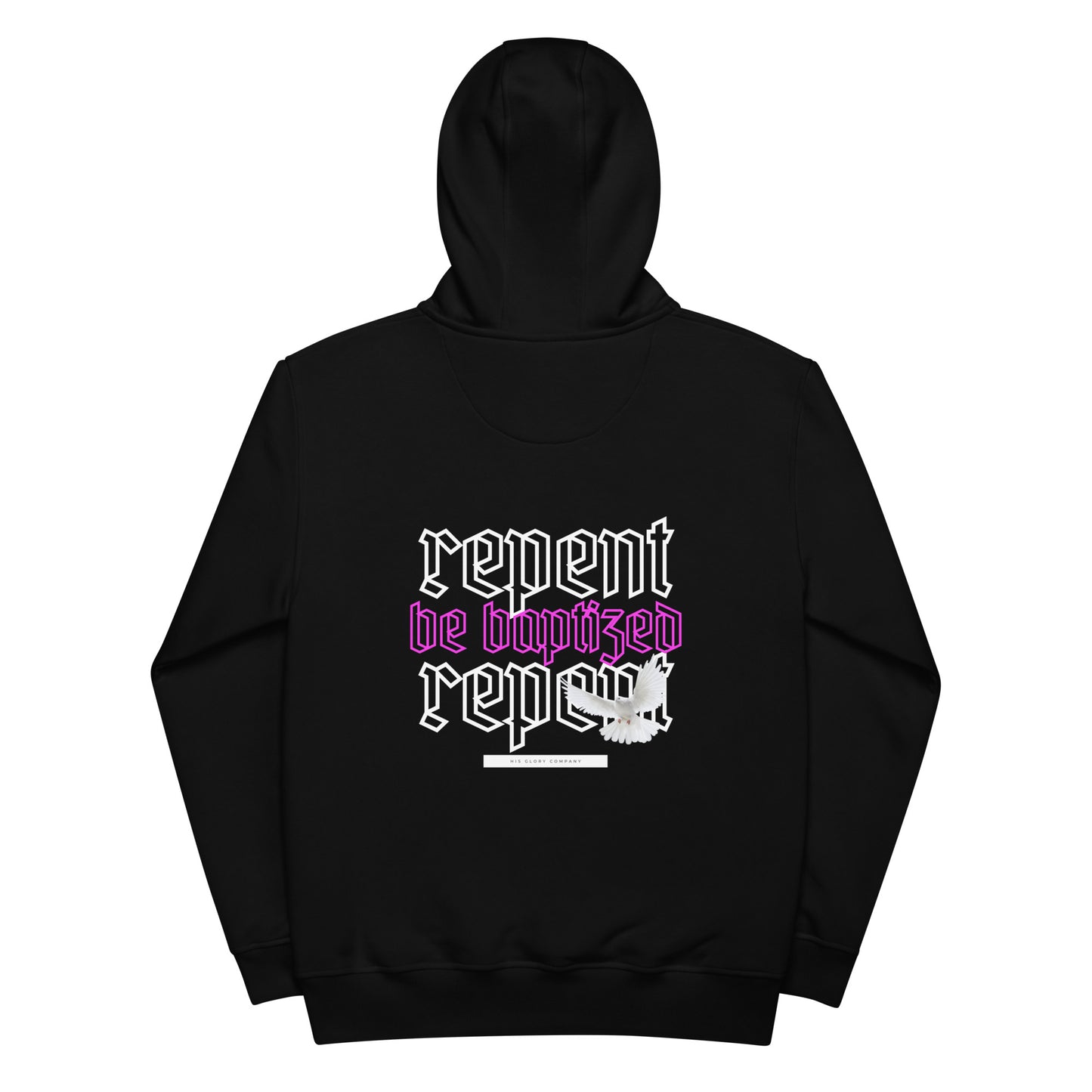 Repent and Be Baptized - Premium eco hoodie