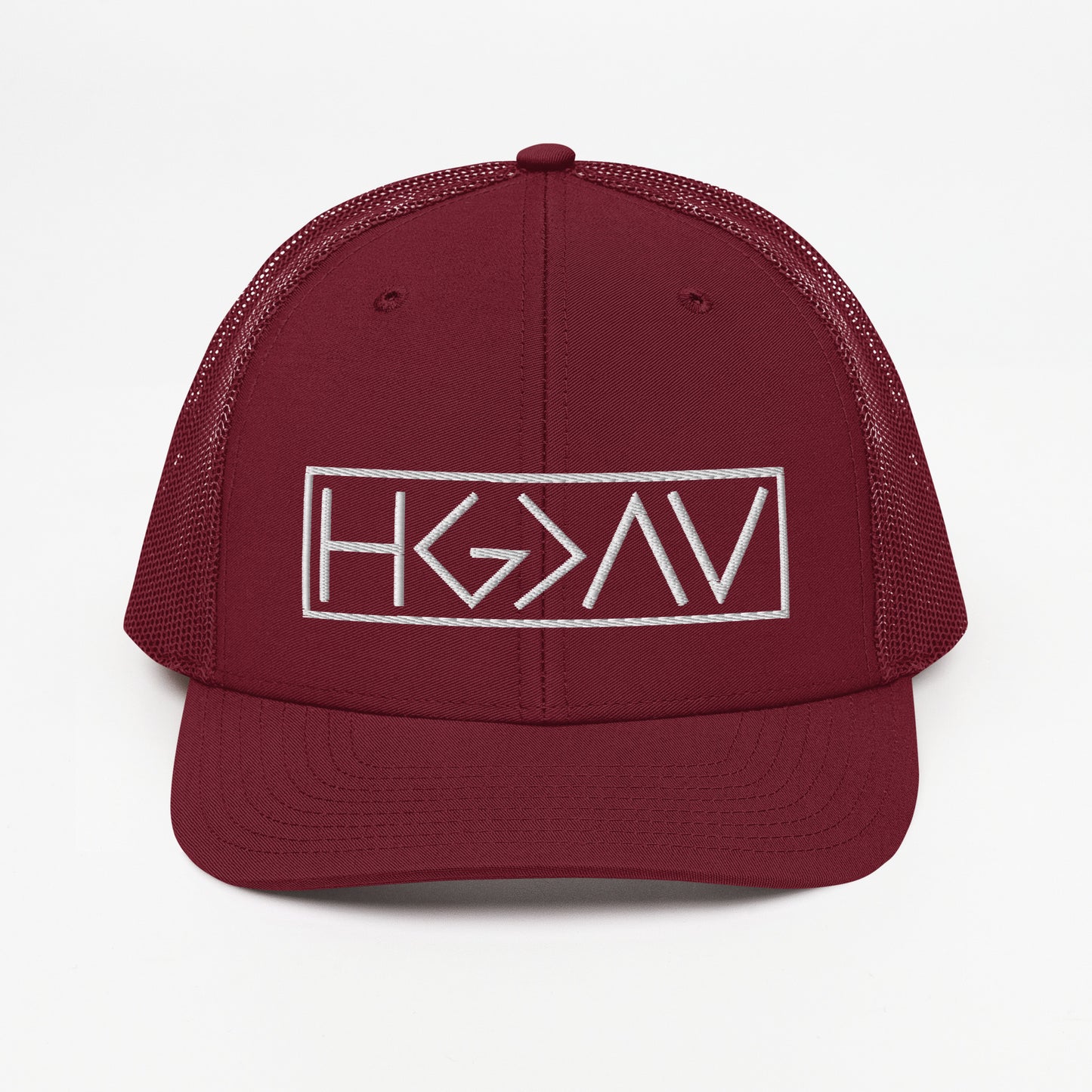 His Glory is Great than the Highs and Lows - Trucker Cap/Hat