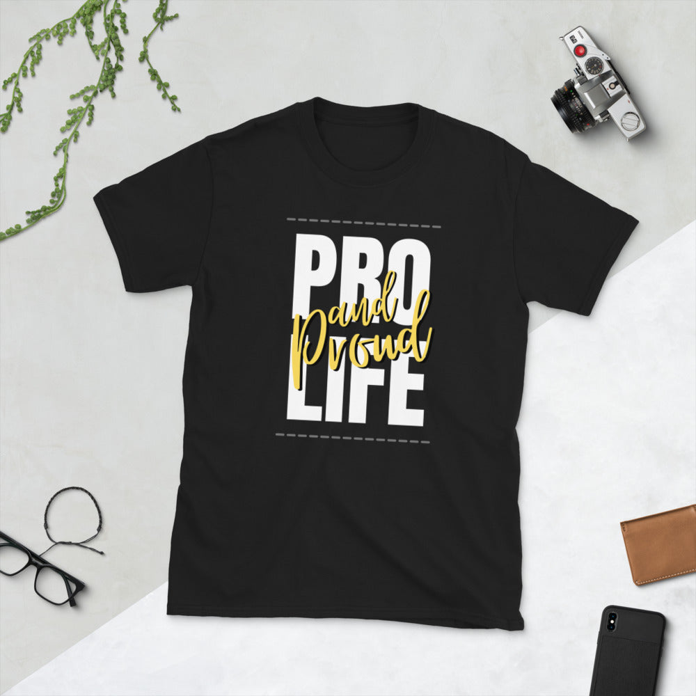 ProLife and Proud - Bold - Short-Sleeve Unisex T-Shirt