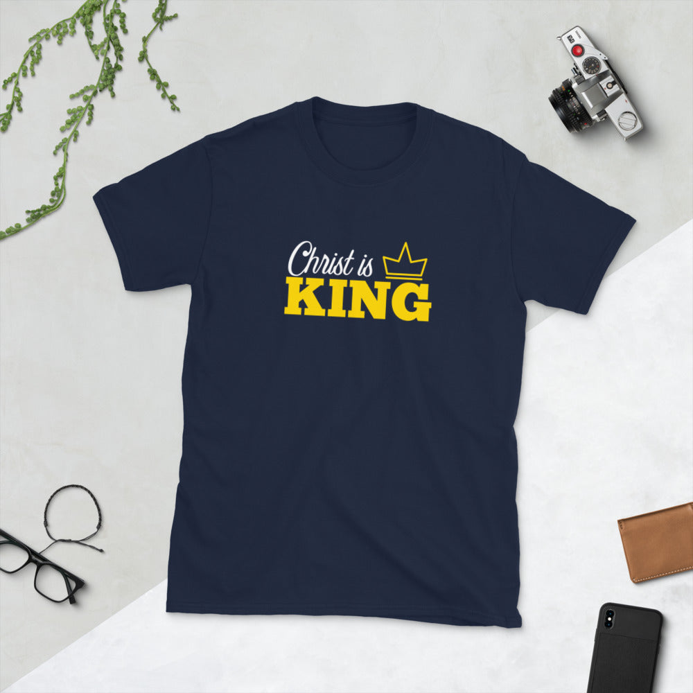 Christ is KING - AMB - Short-Sleeve Unisex T-Shirt