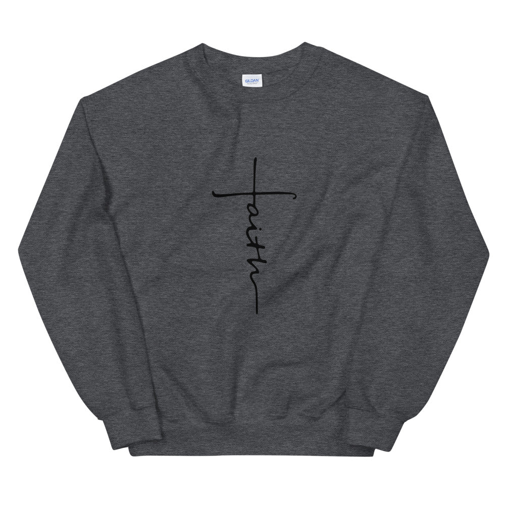 Faith Cross - Unisex Sweatshirt