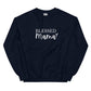 Blessed Mama 3.0 - WHT - Unisex Sweatshirt