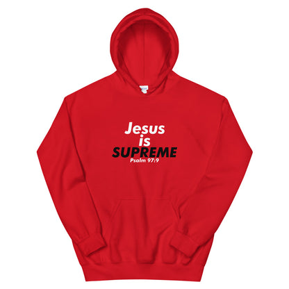 Supreme Cross Box Logo Hooded Sweatshirt 'Red' | Men's Size L