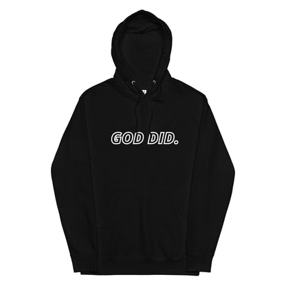 God DID - Unisex midweight hoodie