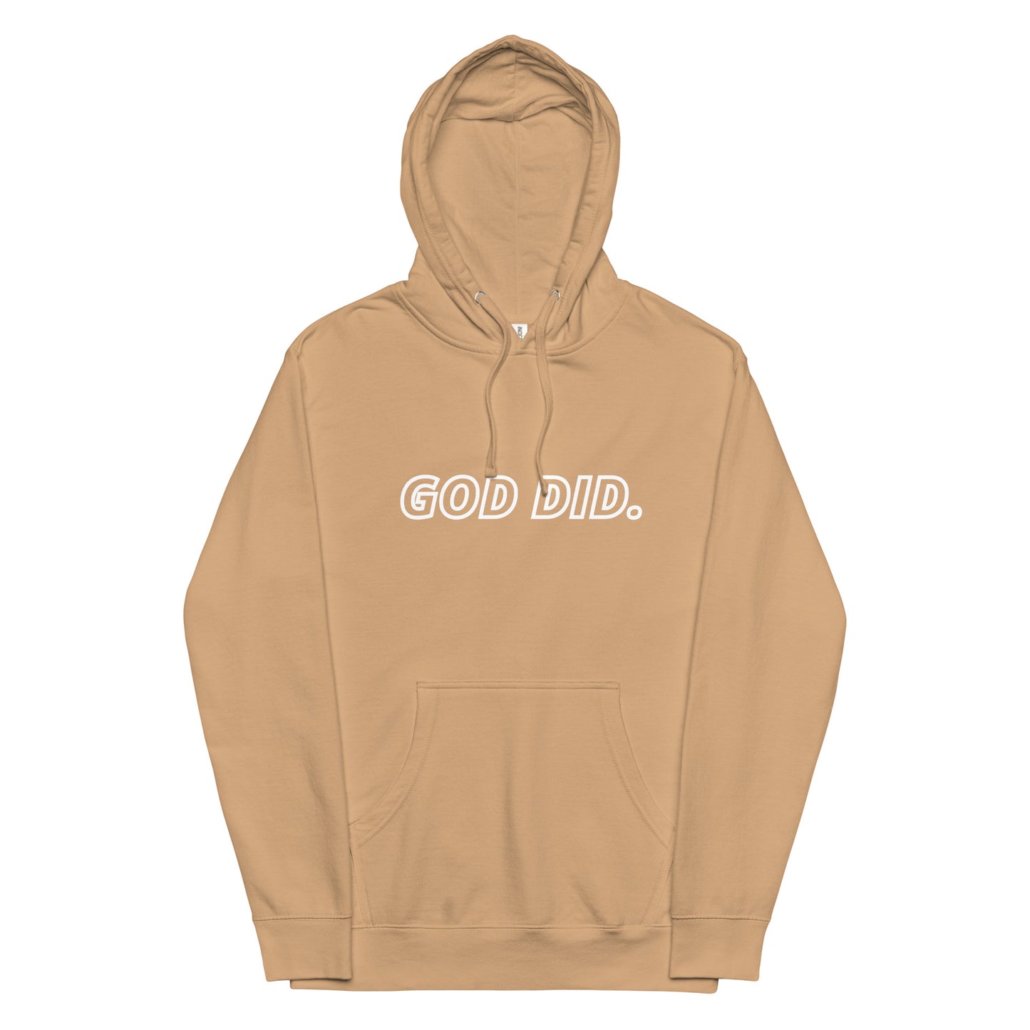 God DID - Unisex midweight hoodie