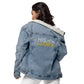 His Glory Co - 3.0 - NEW - Unisex denim sherpa jacket