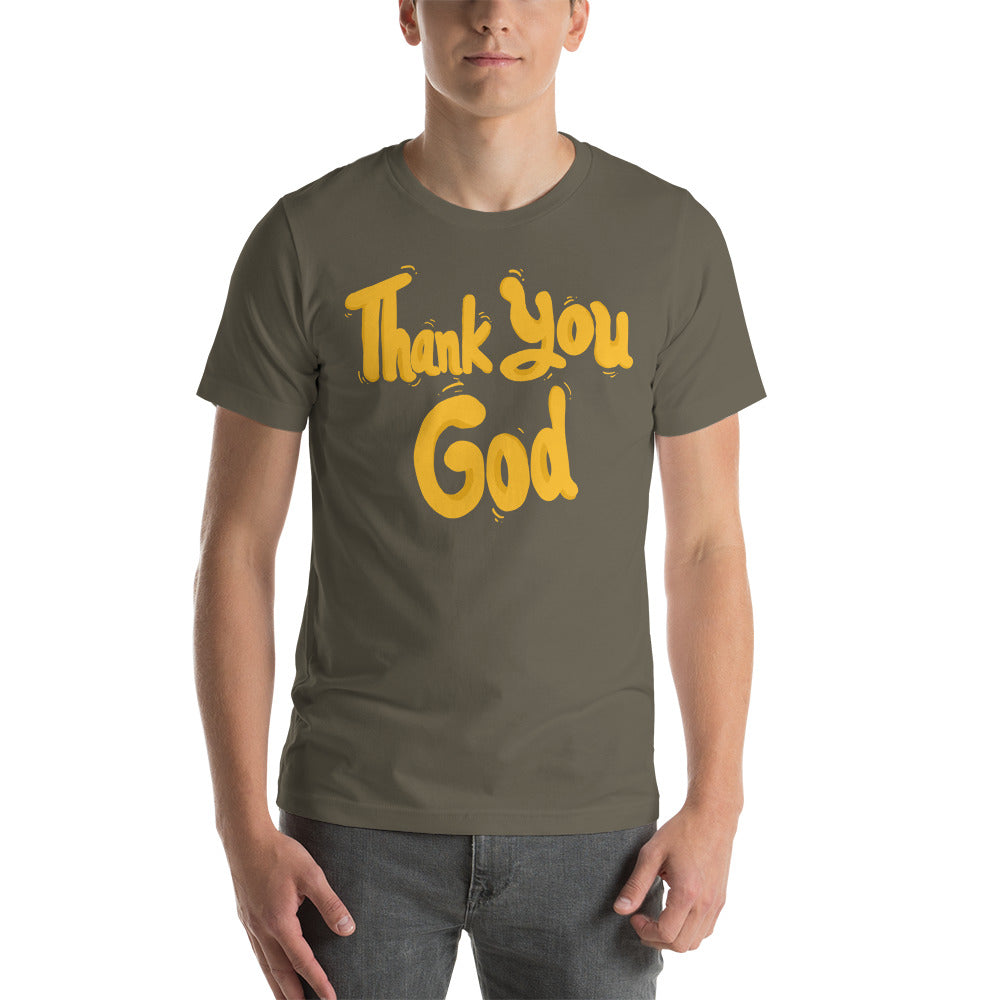Thank you God- Unisex t-shirt