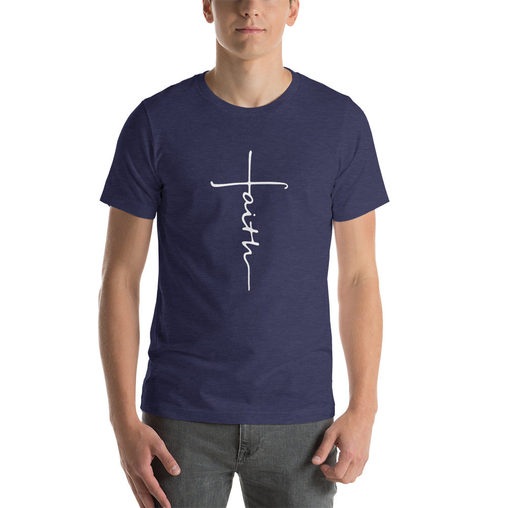 FAITH - Fun Colors - Short-Sleeve Unisex T-Shirt