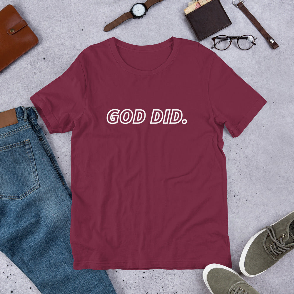 God DID - Unisex t-shirt