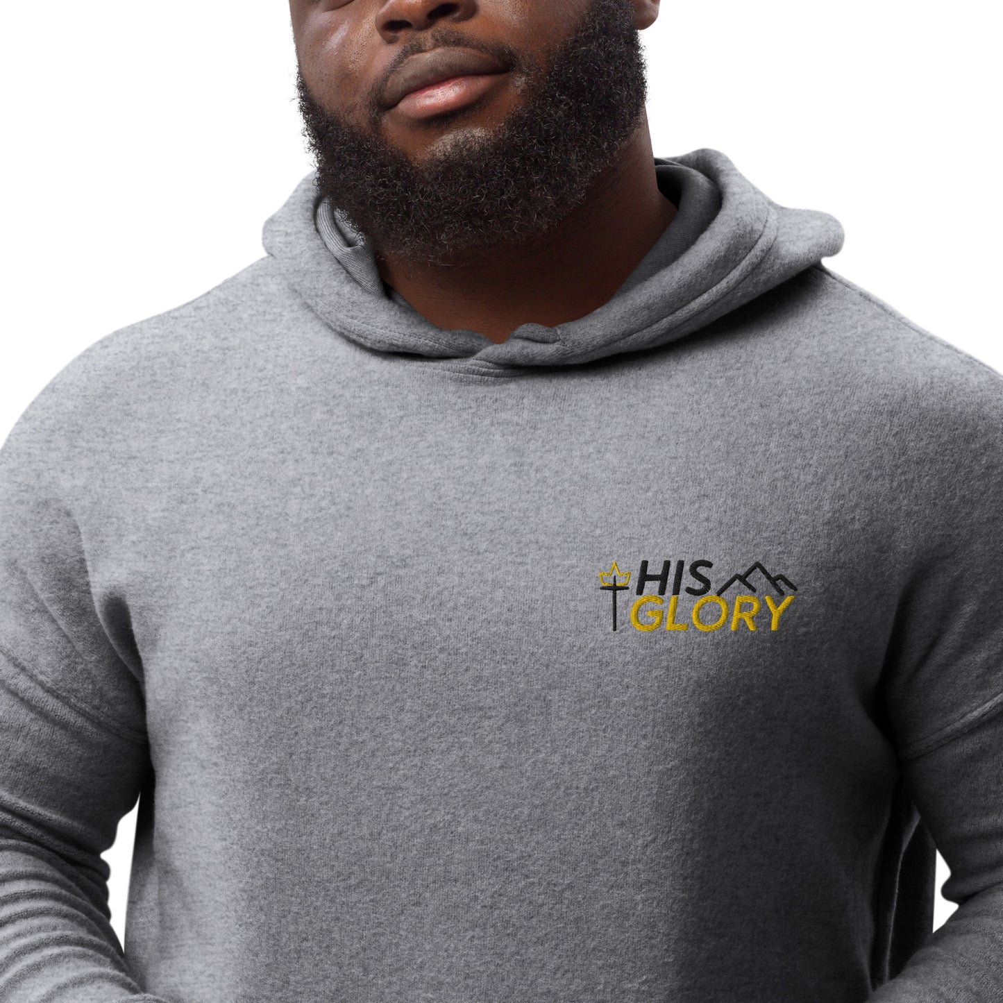 His Glory 3.0 - NEW - Unisex sueded fleece hoodie