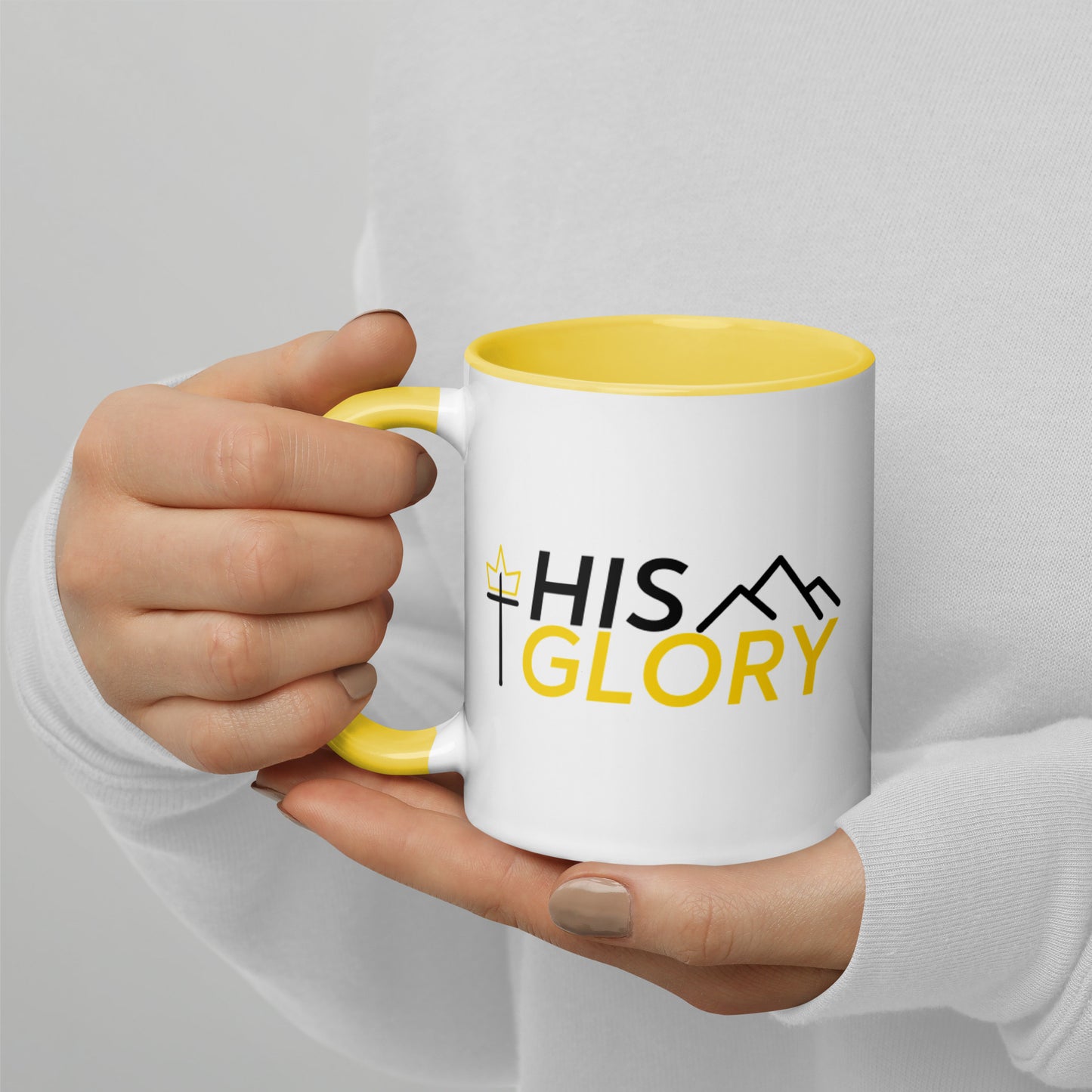 His Glory 3.0 - NEW - Mug with Color Inside