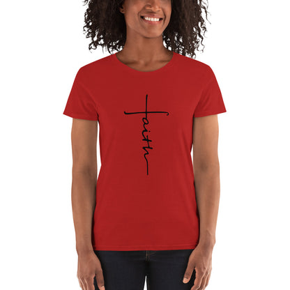 Faith! - Women's short sleeve t-shirt