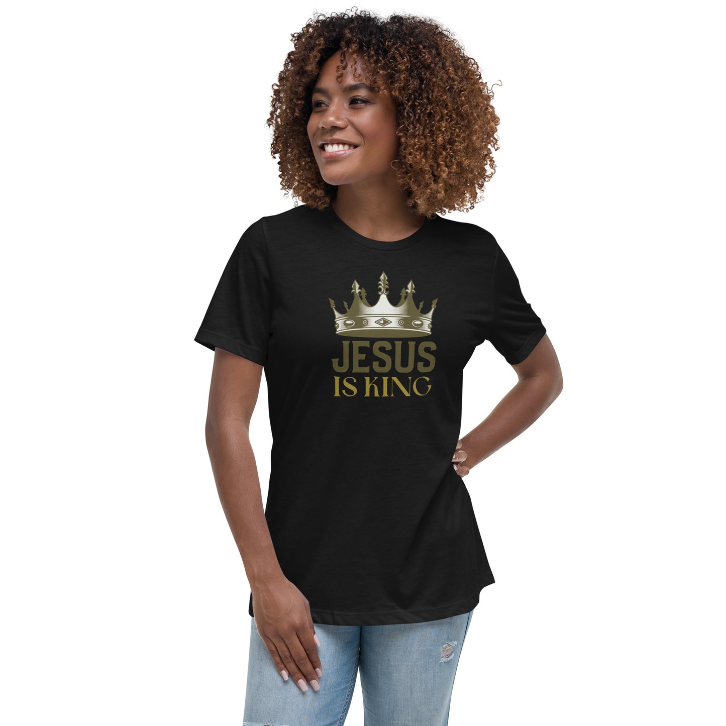 Jesus is KING 2.0 - NEW - Women's Relaxed T-Shirt