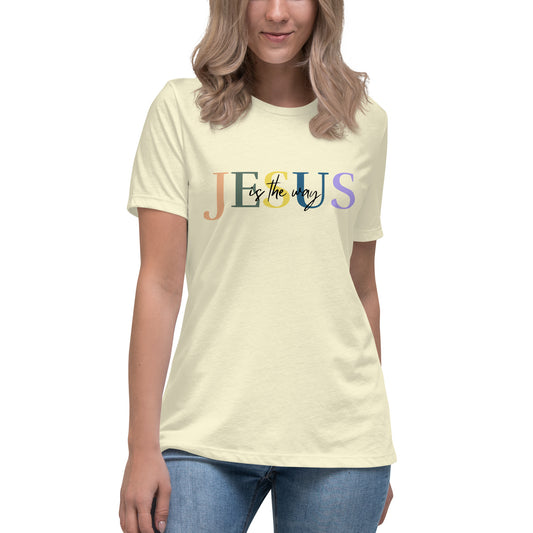 Jesus is the Way - Women's Relaxed T-Shirt